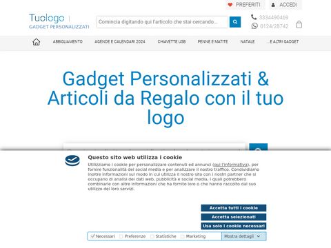 Gadget e regali aziendali personalizzati