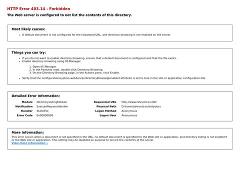 Televoto IDEA TEST Vendita Noleggio