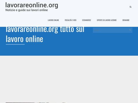 Lavorare Online