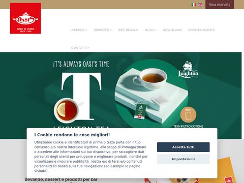 Dessert e bevande per la ristorazione