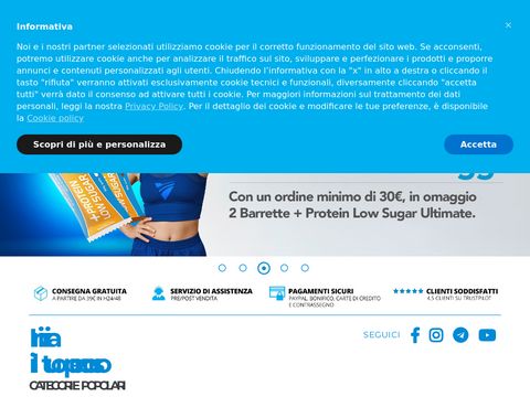 Integratori nutrizionali e alimentari