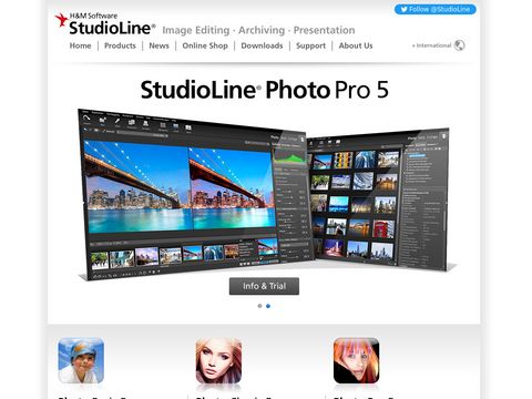 StudioLine Digital Imaging and Web Design Software