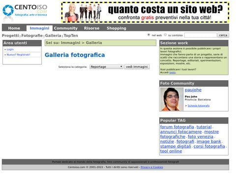 centoiso com fotografia arte e tecnica