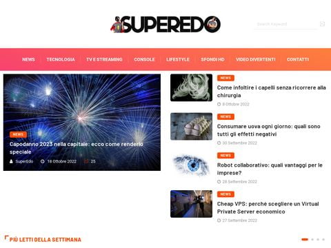 SuperEdo.it Portale intrattenimento