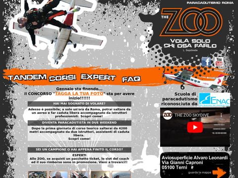 Corsi paracadutismo The Zoo