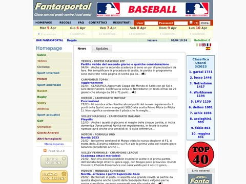 FANTASPORTAL Il portale dei fantasport