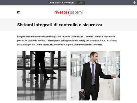 Rilevazione presenze controllo accessi