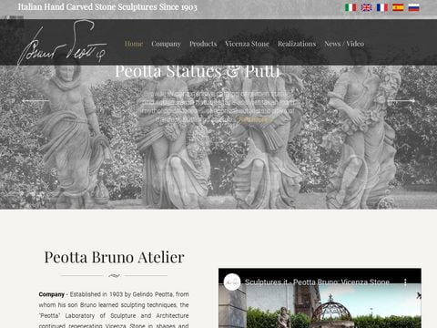 Peotta Bruno e Geom Luigi Srl Statue e Sculture in