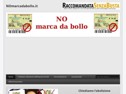 Proposta abolizione imposta di bollo