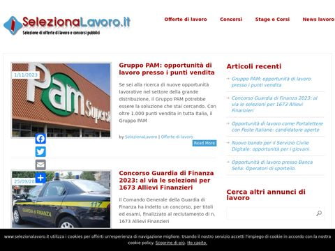 Selezionalavoro it