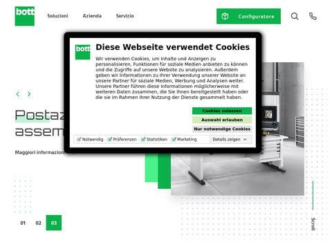 Allestimenti veicoli commerciali Bott