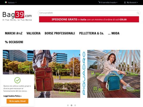 Vendita borse Piquadro