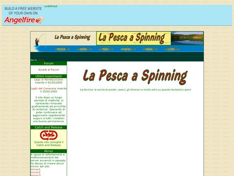 La Pesca a Spinning