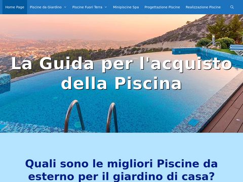Piscine interrate da giardino