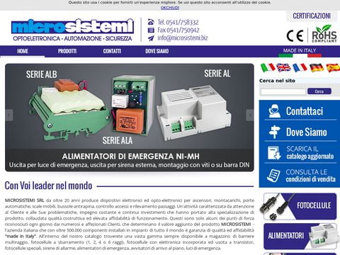 Microsistemi - componenti per ascensori
