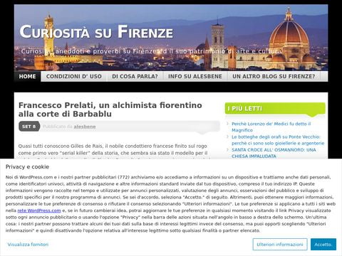 Curiosità su Firenze