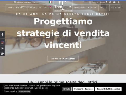 Tecnitalia srl arredo negozi ottica