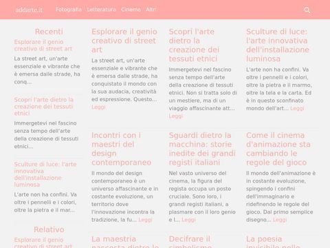 Segnalazione eventi culturali