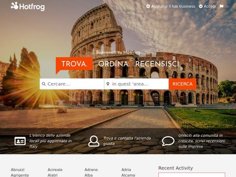 Hot Frog - Directory Aziende Italiane