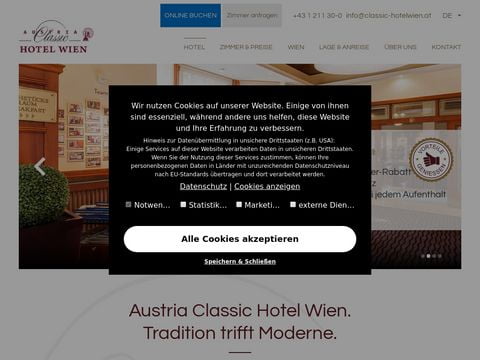 Austria Classic Hotel Wien a Vienna