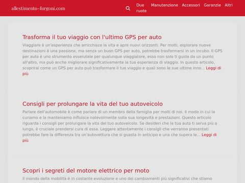 Allestimento furgoni