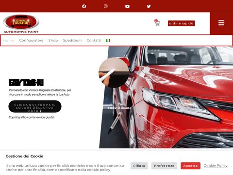 Kit pennarelli per ritocco auto