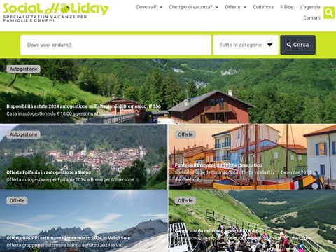 Social Holiday vacanze per gruppi
