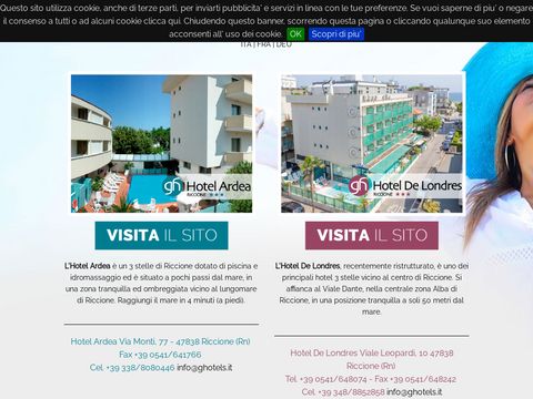 Hotel 3 stelle Riccione sul mare