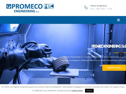 Promeco Engineering S.r.l. – Sabbiatrici