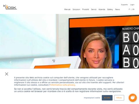 Kiosk - sistemi Digital Signage