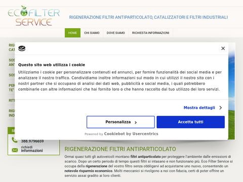 Rigenerazione filtri antiparticolato