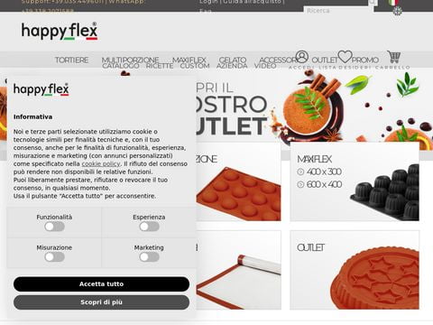 Tortiere e stampi silicone antiaderente