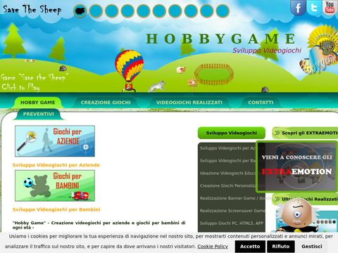 Crea il tuo videogioco con Hobbygame