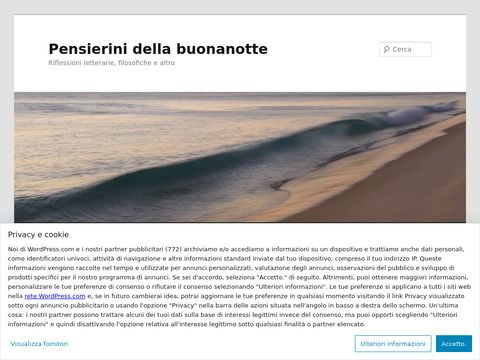 Pensierini della buonanotte