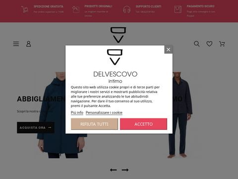 Intimo e moda mare vendita on line