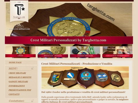 Crest militari personalizzati