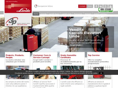 3P Carrelli  vendita e noleggio