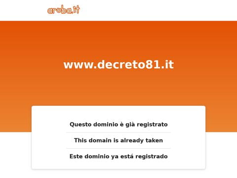 Soluzioni on line per il dlgs 81-08