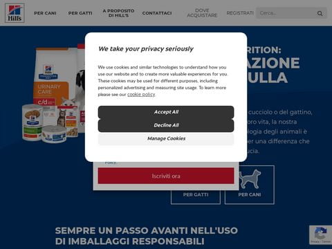 Hills Pet  alimentazione cani e gatti
