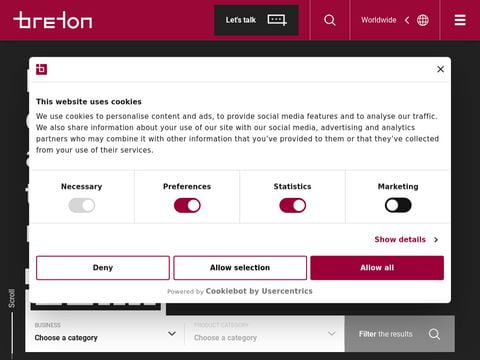 Breton SpA - Centri di Lavoro CNC