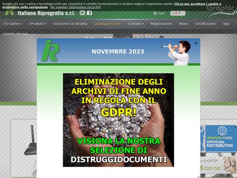 Distributore toner originali e neutri