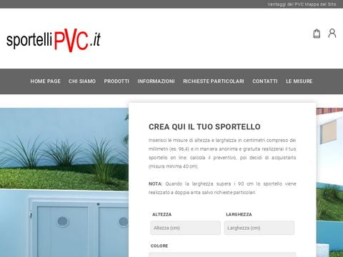 Sportelli in PVC per contatori Enel, Gas