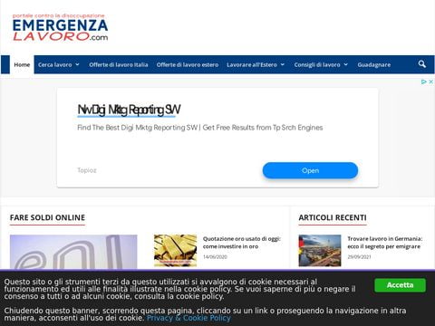 EmergenzaLavoro.com, offerte di lavoro