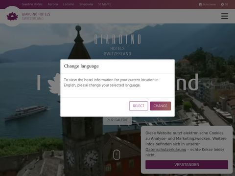 5 stelle Hotel Giardino, Ascona