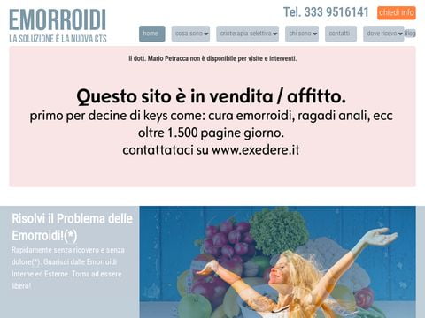 Emorroidi - La Crioterapia Selettiva