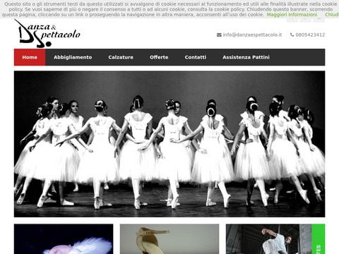 Abbigliamento per la danza e il ballo