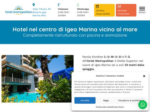 Hotel 3 stelle superior a Igea Marina