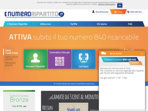 Numero Ripartito 840 per Aziende