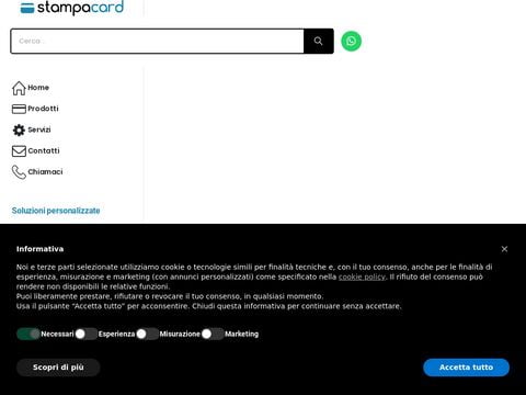 Produzione e stampa card plastiche