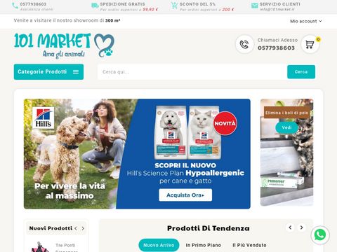 Tutti gli accessori per il cane e gatto